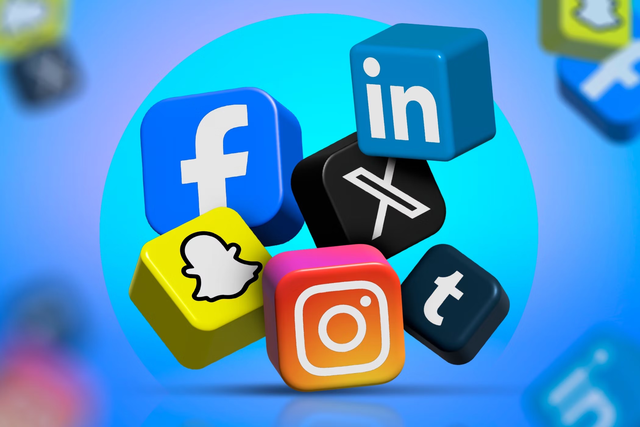 Social network app interface